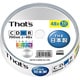 データ用CD-R 700MB 2-48倍速 プリンタブル銀 スピンドルケース 10枚 CDR80SPY10MBV