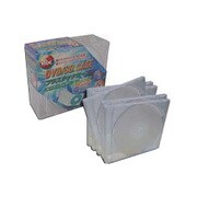 CD＆DVDケース ハードタイプ 1枚収納 スーパークリア 5ケース CDP-01C