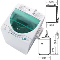 ヨドバシ.com - パナソニック ナショナル 全自動洗濯機 7.0kg クリアホワイト NA-F70PX5-W 通販【全品無料配達】