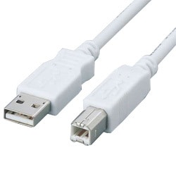 パソコン関連 10個セット エレコム フェライト内蔵USBケーブル USB2