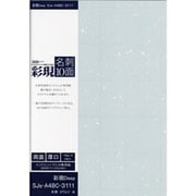 彩現名刺 A4 厚口 両面印刷可能 A4 10面×10 TJS-A4BC-3111