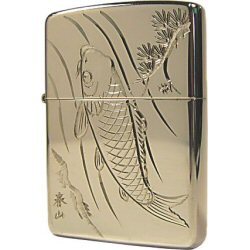 ヨドバシ Com Zippo ジッポ スターリングシルバー 15 鯉 通販 全品無料配達