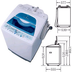 ヨドバシ Com 日立 Hitachi Nw 6cy W 簡易乾燥機能付き洗濯機 6kg ピュアホワイト 浸透洗浄 エアジェット乾燥 白い約束 通販 全品無料配達