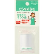 ミシン糸30番 白 100m巻 67-573