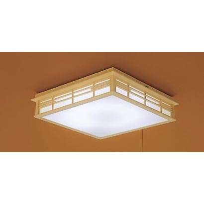 ツインPaシーリングライト 8～12畳用 電球色 プルスイッチ式 リモコン無 HFA8596LEP