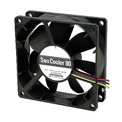 ケース用ファン 超静音 8cm F8-SS