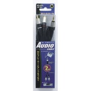 オーディオケーブル 3.5φステレオミニプラグ⇔ピンプラグ×2 2m AD-301
