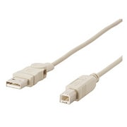 USBケーブル 片端スイングタイプ スケルトンホワイト 1m AU2M10WH