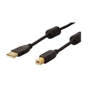 USBケーブル USB2.0対応 サージ機能付 1m AU2SF10BK