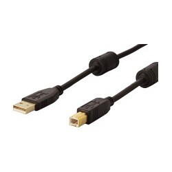 USBケーブル USB2.0対応 サージ機能付 3m AU2SF30BK