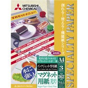 マグネット用紙 A4サイズ 光沢紙 MGGNA4003
