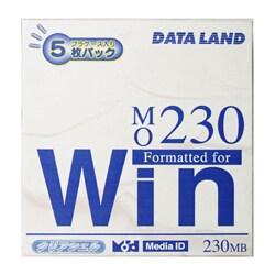 DLMO-230WP5 [MO 230MB 5枚 Windowsフォーマット]