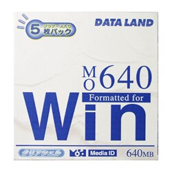 DLMO-640WP5 [MO 640MB 5枚 Windowsフォーマット]