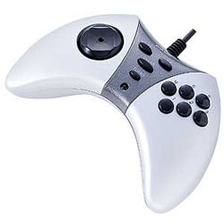 USBゲームパッド シルバー JY-P47US