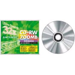 CD-RW 700MB 32倍速対応 1枚 SW80GU1