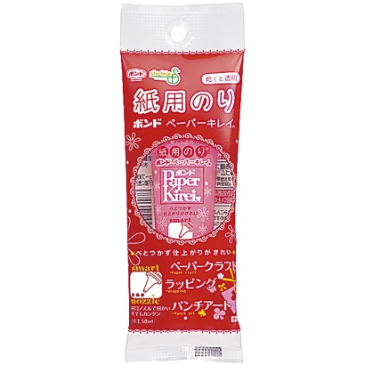 ペーパーキレイ 紙用のり 04618 ボンド 紙用 プレミアムスリム