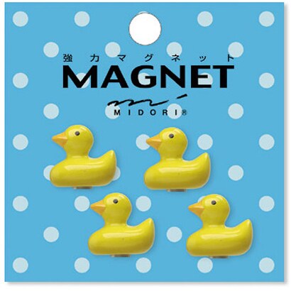 49746006 OJミニマグネット (4個入)アヒル