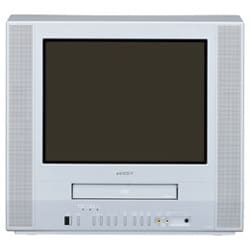 動作正常 2005年製 TOSHIBA 東芝 VHSビデオ 内蔵テレビ 15VY8