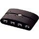 USB2.0切替器 パソコン2台-USB機器4台 ブラック H423S-BK