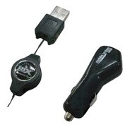 RX-JUC757A 携帯電話用USB/DCリール式充電ケーブル （au用）