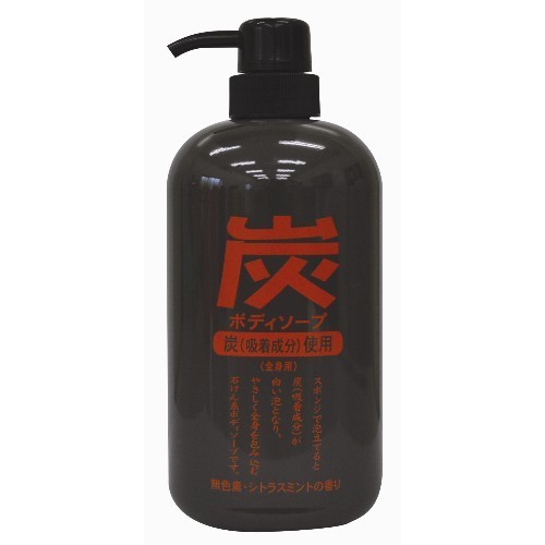 炭ボディソープ 本体 600ml [ボディソープ]