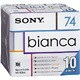 74分ミニディスク　10枚組 bianca（ビアンカ） 10MDW74BAA