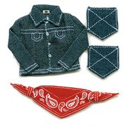 SPステッカー JOLEE’S BOUTIQUE(ジョリーズブティック) デニムジャケット SPJB010