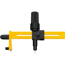 ラチェットコンパスカッター 直径1.6～22cmまで プレート使用時直径4～22cm ラチェット機構ハンドル 円切り用カッターシリーズ 189B