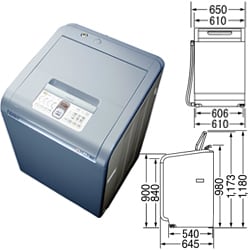 ヨドバシ.com - 日立 HITACHI 乾燥一体型洗濯機 BEAT WASH BW-DV8E-A 通販【全品無料配達】