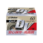 MiniDVカセット 60分 3本 M-DV60D3