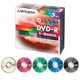 DVD-R 4.7GB 8倍速対応 5枚 カラーミックス DHR47HM5