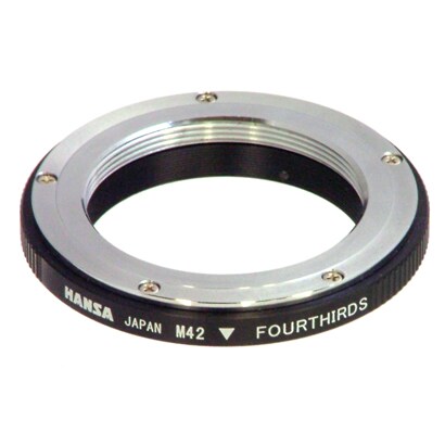 マウントアダプター レンズ側：M42 ボディ側：フォーサーズ マウントADP（B） フォーサーズ-M42