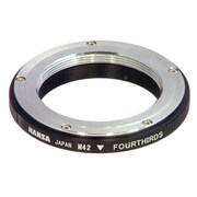 マウントアダプター レンズ側:M42 ボディ側:フォーサーズ マウントADP(B) フォーサーズ-M42