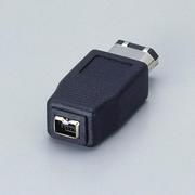 AD-IE4FT6M [IEEE1394 4Pinメス-6Pinオス]
