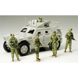 1／35 ミリタリーミニチュアシリーズ No.276 陸上自衛隊イラク派遣隊員セット