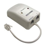 回線アダプタ 自動転換式 6極2芯 LEDランプ付き 2分岐 MSR-222-N