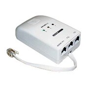 回線アダプタ 自動転換式 6極2芯 LEDランプ付き 3分岐 MSR-323-N