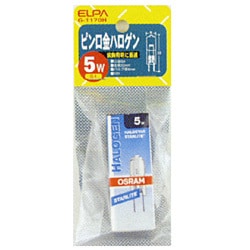 Amazon | エルパ(ELPA) J12V20WAXS 電球 ハロゲン電球 照明 G4