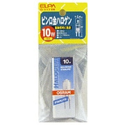 白熱電球 ハロゲンランプ G4口金 12V 10W クリア J12V10W-AXS(ウシオ) G-1171H