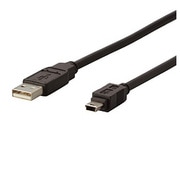 ミニUSBケーブル USB2.0対応 mini-B5ピン 0.5m AUM20K05
