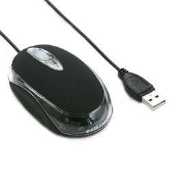 トワイライトマウス USB光学式 ブラック DL-RM10K