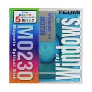 TMO230WCOLORP5S [MO 230MB 5枚 Windowsフォーマット カラーディスク]