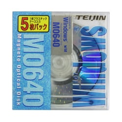 TMO640WP5S [MO 640MB 5枚 Windowsフォーマット]