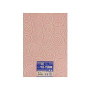 渦巻入レース紙ピンク IJW-A4-16