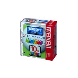 MFHD18CC.10P [3.5型フロッピーディスク Windows/MS-DOSフォーマット 10枚 カラーミックス]