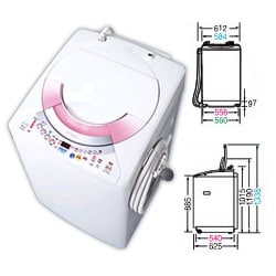 ヨドバシ.com - 日立 HITACHI タテ型洗濯乾燥機（8kg） NW-D8EX