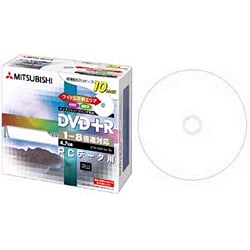 DTR47HP10 [DVD+R 4.7GB 8倍速対応 10枚 インクジェットプリンター対応]