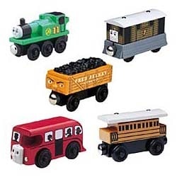 FC-78443 木製レールシリーズ ソドー島のりものセット