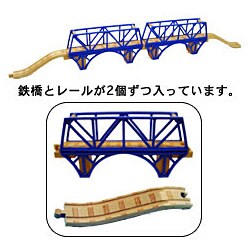 FC-78473 木製レールシリーズ 鉄橋