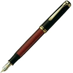 スーベレーン M400 レッドストライプ 万年筆 F(細字)